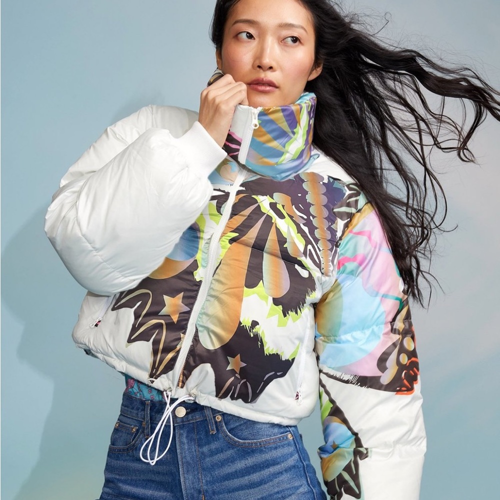 Cynthia Rowley Multicolor Puffer Jacket
